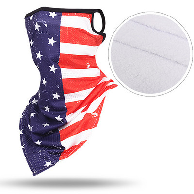 Dviračių galvos apdangalai Slidinėjimas Seilinukai Snieglenčių kaukė Bandana Žieminė Kaklo Šildė Vilna Trikampė Šalikas Čiuožimas Viso veido Kaukė Balaclava