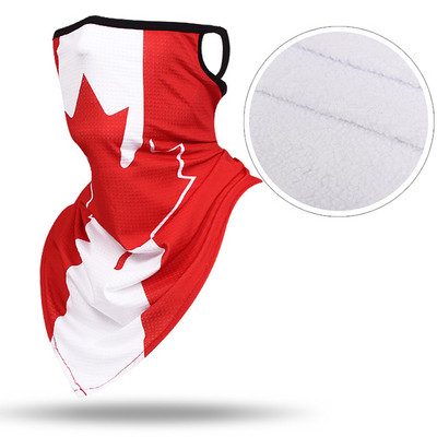 Dviračių galvos apdangalai Slidinėjimas Seilinukai Snieglenčių kaukė Bandana Žieminė Kaklo Šildė Vilna Trikampė Šalikas Čiuožimas Viso veido Kaukė Balaclava