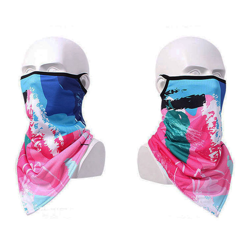 Dviračių galvos apdangalai Slidinėjimas Seilinukai Snieglenčių kaukė Bandana Žieminė Kaklo Šildė Vilna Trikampė Šalikas Čiuožimas Viso veido Kaukė Balaclava