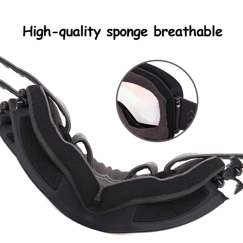 2022 m. žieminiai slidinėjimo akiniai vyrams, dvisluoksniai dideli snieglenčių sportiniai akiniai moterims, apsaugantys nuo rasojimo UV400 čiuožimo snieglenčių akiniai