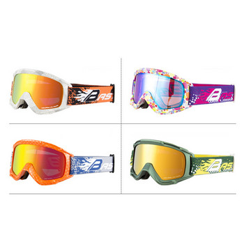 Ски очила за сноуборд за възрастни Двуслойни против замъгляване Жени UV400 Ски Мъжки Моторни шейни Слънчеви очила Мотокрос Ски очила Маска