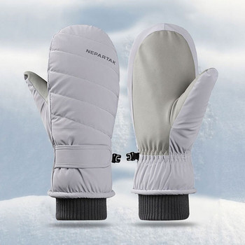 Γυναικεία πολύ χοντρά γάντια καραμέλας Γάντια σκι Snowboard Χειμερινά σπορ Ζεστά αδιάβροχα αντιανεμικά γάντια σκι ποδηλασίας