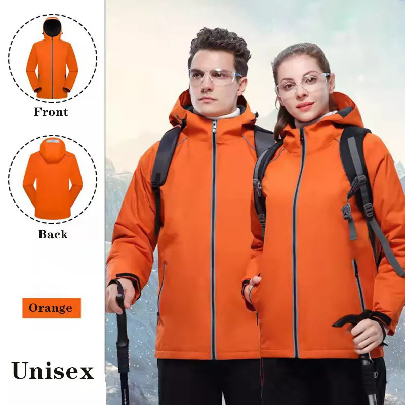 Nauji moteriški/vyriški žiemos sniego kostiumų rinkiniai snieglentininkų drabužiai slidinėjimo kostiumai, neperšlampami vėjui, madingi sniego paltai striukės