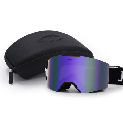 Magnetinio stulpelio paviršiaus PC slidinėjimo akiniai dvigubi nerasojantys lauko snieglenčių akiniai vyriški ir moteriški modeliai slidinėjimo akiniai