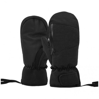1 ζεύγος θερμικά γάντια φορούν ανθεκτικά γάντια σκι Γάντια αφής από συνθετικό δέρμα