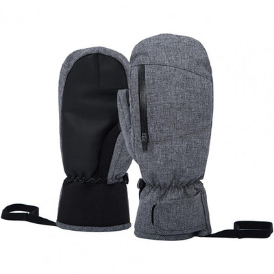 1 pora šiluminių pirštinių, atsparių dėvėjimui slidinėjimo pirštinės, dirbtinės odos jutiklinės pirštinės