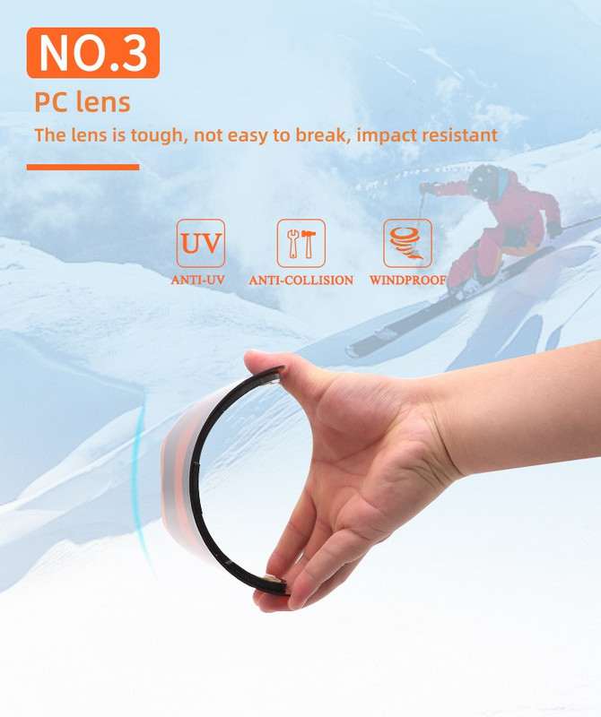 Magnetinio siurbimo kolonėlės paviršiaus dvigubi slidinėjimo akiniai vyriški ir moteriški nerasojantys snieglenčių akiniai lauko slidinėjimo akiniai