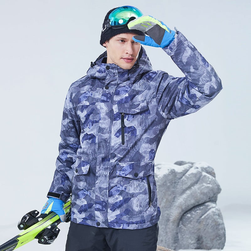 Snowboard viselet Nanzheng északháborús síszerviz férfi kültéri ruházat, vízálló, lélegző hegymászás a hideg szél melegen tartása érdekében