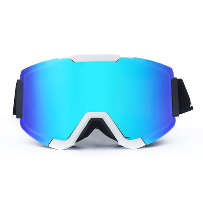 Kolonėlės magnetiniai slidinėjimo akiniai alpinizmo akiniai lauko vėjui atsparūs ir nerasojantys lęšiai, nuimami snieglenčių akiniai