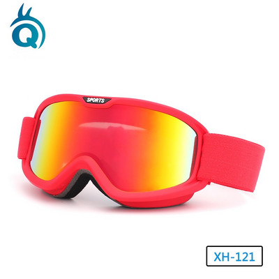 Dvisluoksniai nerasojantys slidinėjimo akiniai vyriški ir moteriški lauko sportui priešvėjiniai ir nerasojantys snieglenčių akiniai žieminiai snieglenčių akiniai