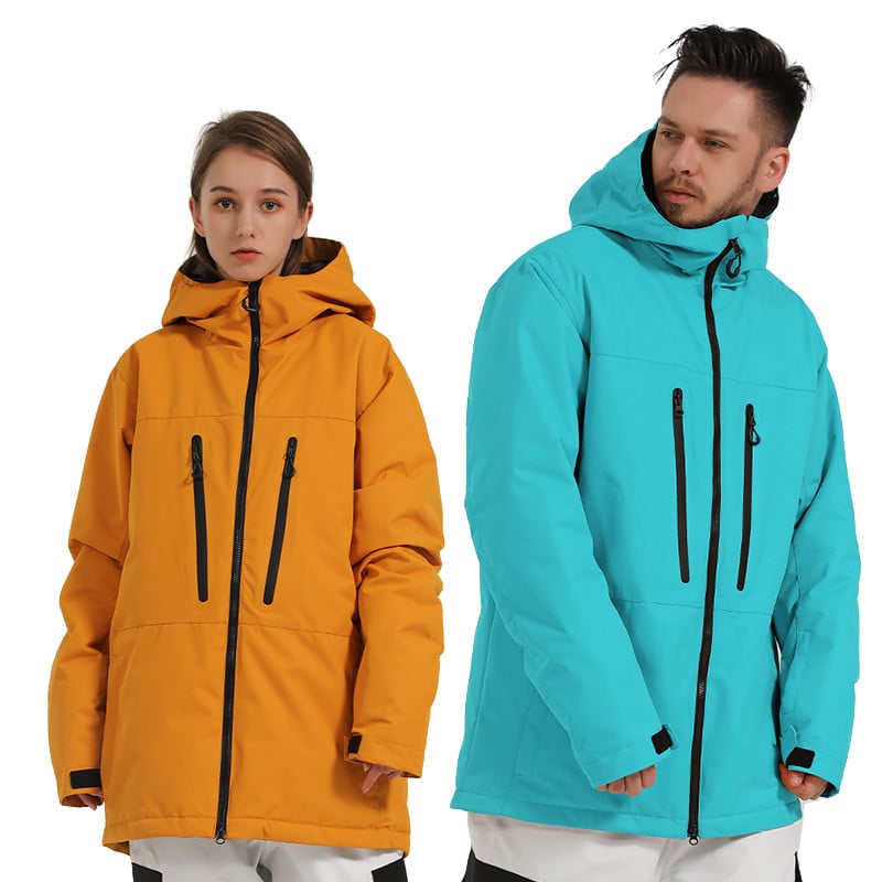 2022-es új, egyszínű síruha, női férfi, szélálló, vízálló, termikus snowboard kabát, divatos hókabát, téli kültéri jelmez