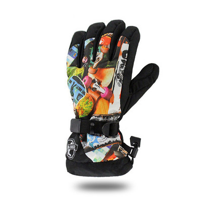 2022 m. Neperšlampamos moters slidinėjimo pirštinės Sportinės Šiltos Vyriškos Sniego pirštinės Lauke Moteriškos Pirštinės kalnuose Moterų įlaipinimo pirštinės