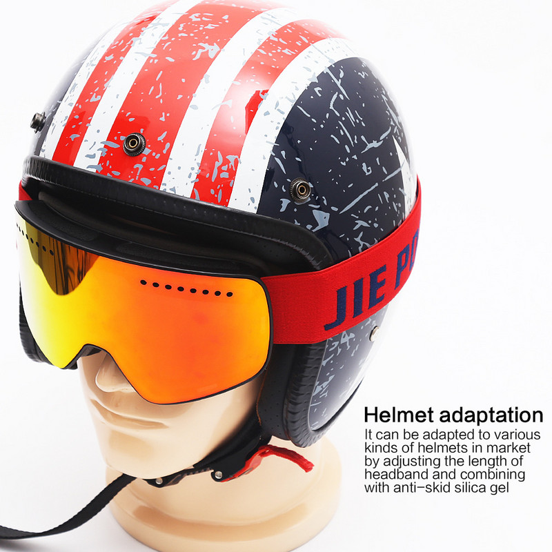 Stulpelio paviršiaus magnetiniai kompiuteriniai snieglenčių akiniai dvigubi itališki slidinėjimo akiniai nuo rasojimo, vyriški ir moteriški lauko sportiniai slidinėjimo akiniai