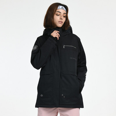 Žiemos nauja viršutinė slidinėjimo striukė šilta vyrų moteriška lauko sporto kalnų snieglenčių striukė vėjui atspari vandeniui slidinėjimo kostiumas su gobtuvu