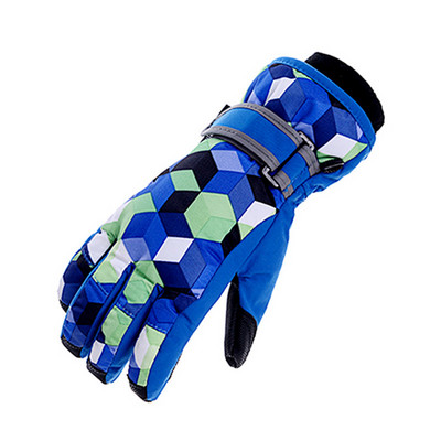 Žiema Tėtis Sūnus Berniukas Sportas Neperšlampamas Mama Mergina Slidinėjimo Pirštinės Sniego Pirštinės Lauke Šiltos Vyriškos Moterys Snieglentės Pirštinės Termo drabužiai