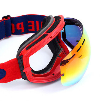 Двойни анти-замъгляващи се HD PC ски очила против замъгляване за мъже и жени на открито против пясък очила за сняг против замъгляване очила за сноуборд