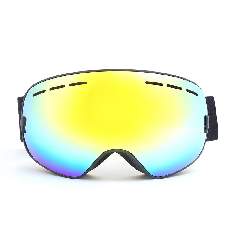 Dvigubi nerasojantys HD kompiuteriniai slidinėjimo akiniai nuo rasojimo vyrams ir moterims lauko nuo smėlio sniego akiniai nuo rasojimo snieglenčių akiniai