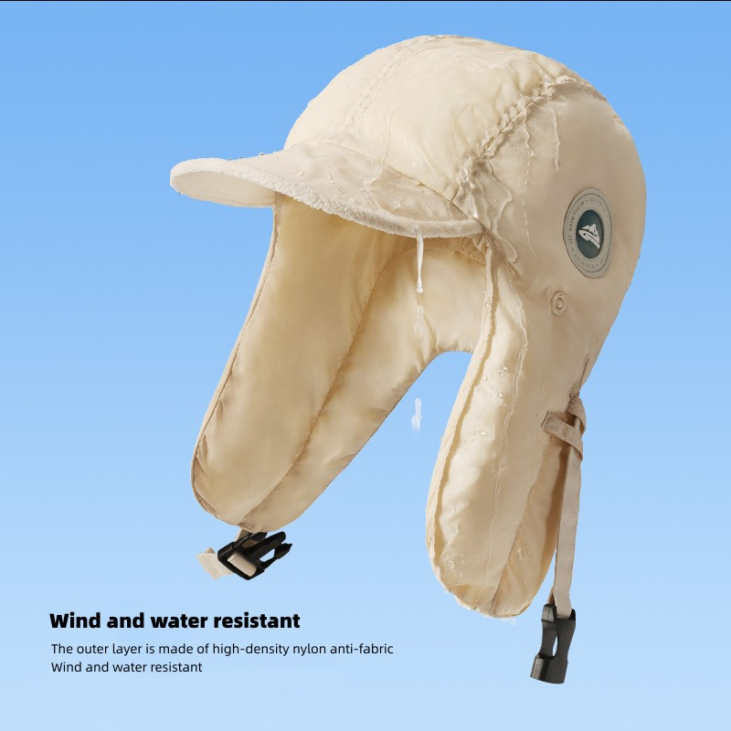 Lauko slidinėjimo perkūno skrybėlė žieminė vyrų ir moterų jojimo akiniai ir šilta skrydžio kepurė, atspari vėjui ir vandeniui