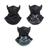 Žieminė bandana veido kaukė Šiltesnė kaklo getrai Sportinė ausų gaubtelis Snieglentė Slidinėjimas Žygiai Dviračių vamzdis Šalikas Pusiau veido Vyrai Moterys G99D