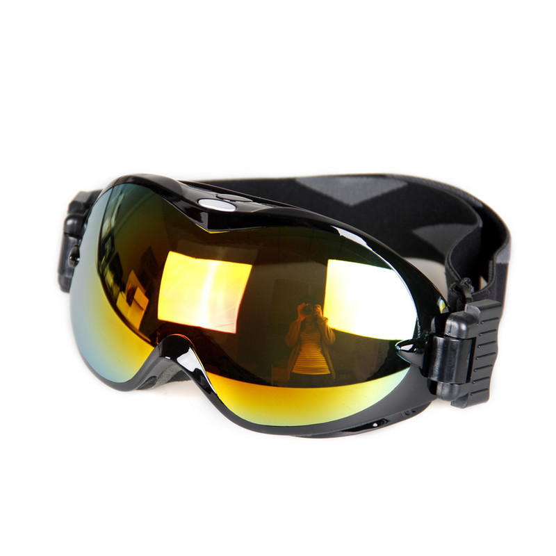 Ochelari pentru snowboard bărbați și femei, ochelari de schi UV400, lentile cu două straturi, fără uzură în ceață peste ochelarii RX