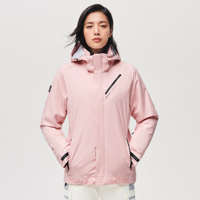 Jachetă de schi PELLIOT Jachetă de sport pentru snowboard pentru bărbați, pulover de iarnă, cu glugă, impermeabilă, respirabilă, haină de schi, haină.