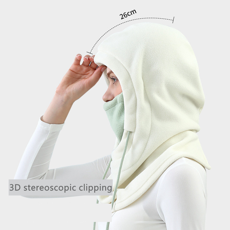 Žieminė terminė vilnos slidinėjimo kaukė Visą veidą dengianti snieglentės gaubto šalikai Lauko sportiniai vėjui atsparūs dviračių galvos apdangalai Balaclava