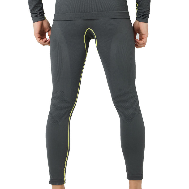 YOOY Meeste talvevarustus Suusa termopesu komplektid pikkade varrukatega treeningriided Spordivoolikud Lumelauasärgid ja püksid