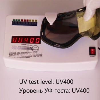 Ски очила Сноуборд маска за мъже жени ски очила UV400 защита от сняг над очила магнитни очила за планинарство