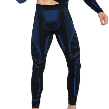 YOOY Мъжки ски комплекти термобельо Спортни бързосъхнещи функционални компресионни анцузи Фитнес тесни ризи Якета Спортни костюми