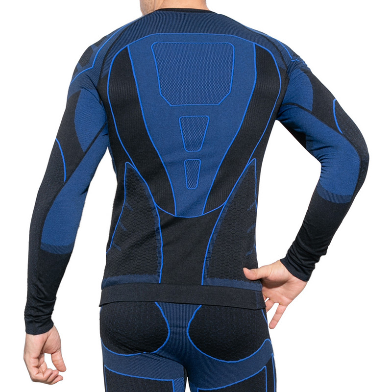 YOOY Meeste Suusa termopesu komplektid Sport Quick Dry Funktsionaalne Compression Spordidress Fitness Tight Särgid Joped Spordiülikonnad