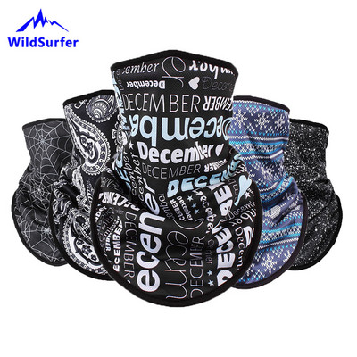 WildSurfer slidinėjimo kaukė Balaclava snieglenčių motociklas žiemos šiltesnis sportinis veido kaukė Piratai 3D spausdinta unisex trikampė skara J46
