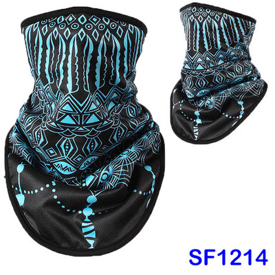 WildSurfer slidinėjimo kaukė Balaclava snieglenčių motociklas žiemos šiltesnis sportinis veido kaukė Piratai 3D spausdinta unisex trikampė skara J46