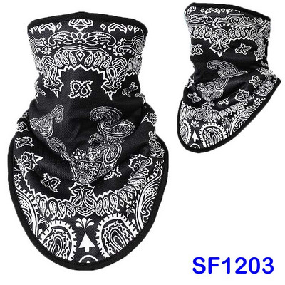 WildSurfer slidinėjimo kaukė Balaclava snieglenčių motociklas žiemos šiltesnis sportinis veido kaukė Piratai 3D spausdinta unisex trikampė skara J46