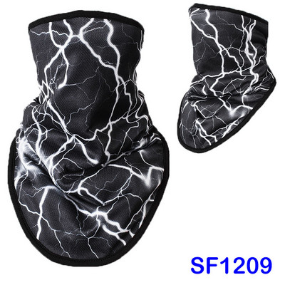 WildSurfer slidinėjimo kaukė Balaclava snieglenčių motociklas žiemos šiltesnis sportinis veido kaukė Piratai 3D spausdinta unisex trikampė skara J46