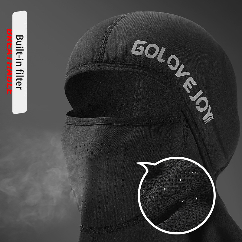 Žieminė viso veido lycra slidinėjimo kaukė išlaikyti šilumą, atspari vėjui, kvėpuojanti, apsauganti nuo dulkių snieglenčių kaukė dviratininkų kepuraitės kepuraitė balaklava skara