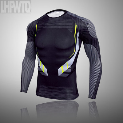 Seturi de lenjerie de corp termică de schi pentru iarnă pentru bărbați Trening de compresie MMA Rashgard Costum de jogging pentru gimnastică pentru bărbați Costum sport Long Johns