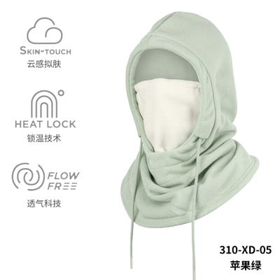 Nauja kokybiška dviračių kepurė slidinėjimo žieminė vėjui atspari kepurė lauko sportui su antkrūtiniu šaltu paminkštintu gobtuvu kaukė pliušinė šilta kepurė Dviratis Dviratis