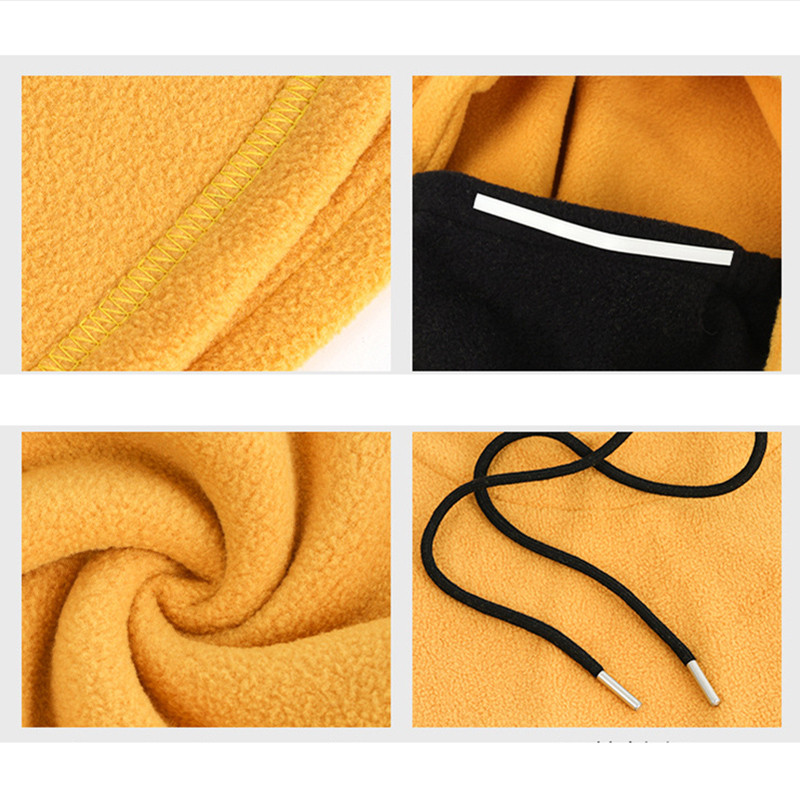 Nauja kokybiška dviračių kepurė slidinėjimo žieminė vėjui atspari kepurė lauko sportui su antkrūtiniu šaltu paminkštintu gobtuvu kaukė pliušinė šilta kepurė Dviratis Dviratis