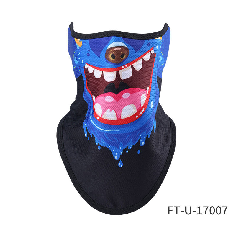 Žieminė šilta veido kaukė nuo šalčio apsauganti slidinėjimo kaukė snieglenčių vėjui atspari kepurė Motociklas dviratis dviratis šalikas slidinėjimui sniego motociklu