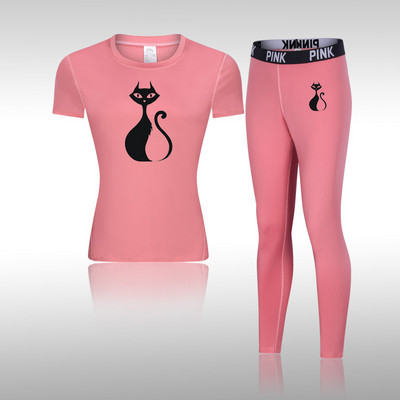 Nauji Slidinėjimo terminiai apatiniai Moteriški žieminiai dviračių sportiniai šiltos pėdkelnės Kompresinės greitai džiūstančios termo apatinio trikotažo rinkinys Ilgi Johns drabužiai