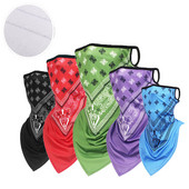 Žieminė slidinėjimo kaukė dviračių slidinėjimui šiluminė vilnos kaukė Unisex lauko sportui, vėjui atspari dviračių galvos apdangalai Balaclava pusės veido kaukė šilta