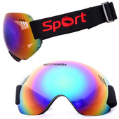 UV400 HD páramentes síszemüveg Snowboard szemüveg férfi és női síszemüveg kerékpáros napszemüveg kültéri sport síszemüveg