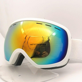 UV400 противозамъгляващи се очила за ски двойни слоеве голяма ски маска очила каране на ски сняг сноуборд очила за мъже и жени ски очила