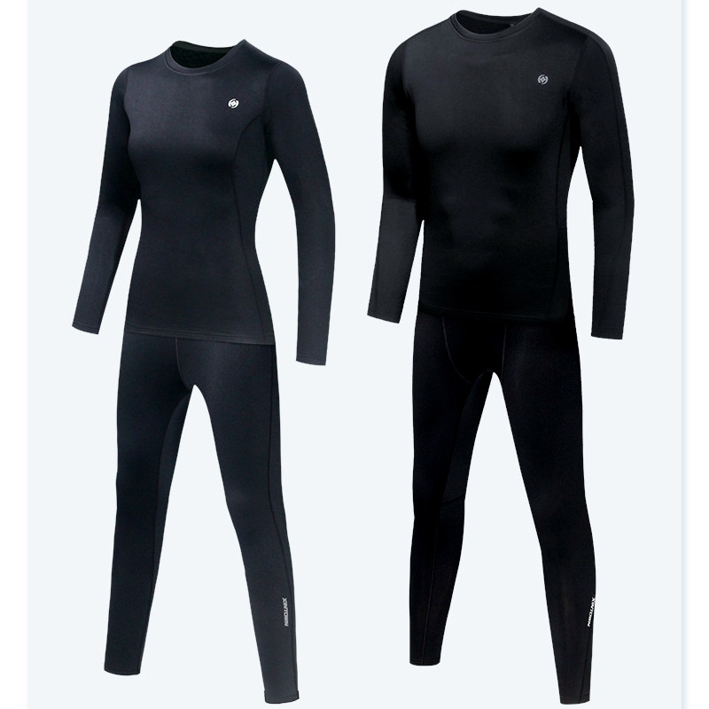 Vyrai Moteriški Slidinėjimo apatinių rinkinys Žiemos Sportas Greitai Dry Termo Apatiniai Slidinėjimo drabužiai Sportinė apranga