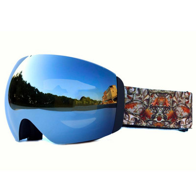 Slidinėjimo akiniai dviejų sluoksnių nerasojantys slidinėjimo akiniai Sniego motociklo kaukė slidinėjimo akiniai snieglenčių snieglenčių vyrams moterys googles