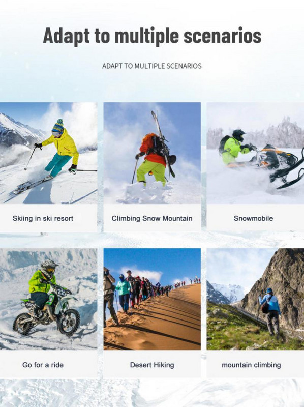 Slidinėjimo akiniai Vyriški snieglenčių akiniai Moteriški žieminiai lauko sniego akiniai nuo saulės UV400 dvisluoksniai lęšiai nuo rasojimo slidinėjimo akiniai