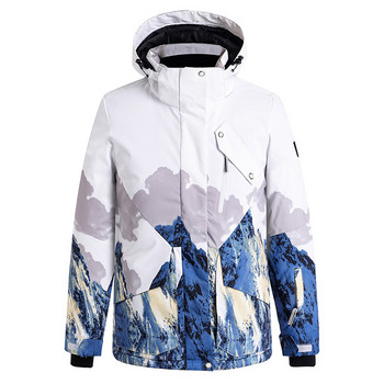 2022 νέο Snow Mountains Γυναικείο ανδρικό μπουφάν για σκι Χειμερινό Ζεστό μπουφάν Snowboarding Ζευγάρι Χειμερινά αθλητικά παλτό Snow αδιάβροχο ανδρικό παλτό