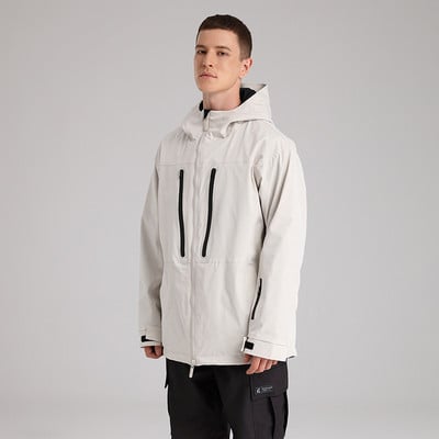 Snieglentės dėvėjimas Naujas slidinėjimo kostiumas, moteriški marškinėliai, vyriški, neperpučiami vėjui, šilti dviguba lenta, kvėpuojanti snieglentė