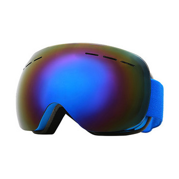 Σφαιρικά γυαλιά σκι UV400 Διπλοί φακοί κατά της ομίχλης Γυαλιά Snowboard Snowboard Χειμερινά αντιανεμικά γυαλιά σκι για σκι
