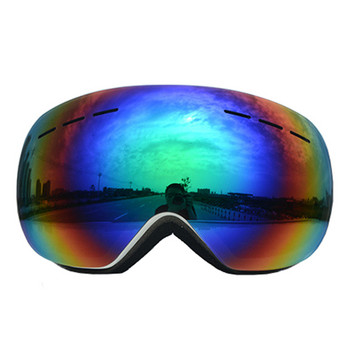 Ανδρικά γυναικεία γυαλιά σκι κατά της ομίχλης Χειμερινά γυαλιά προστασίας από υπεριώδη ακτινοβολία εξωτερικού χώρου Γυαλιά σκι Αθλητικά Αντιανεμικά γυαλιά Snowboard Μάσκα για Snowmobile